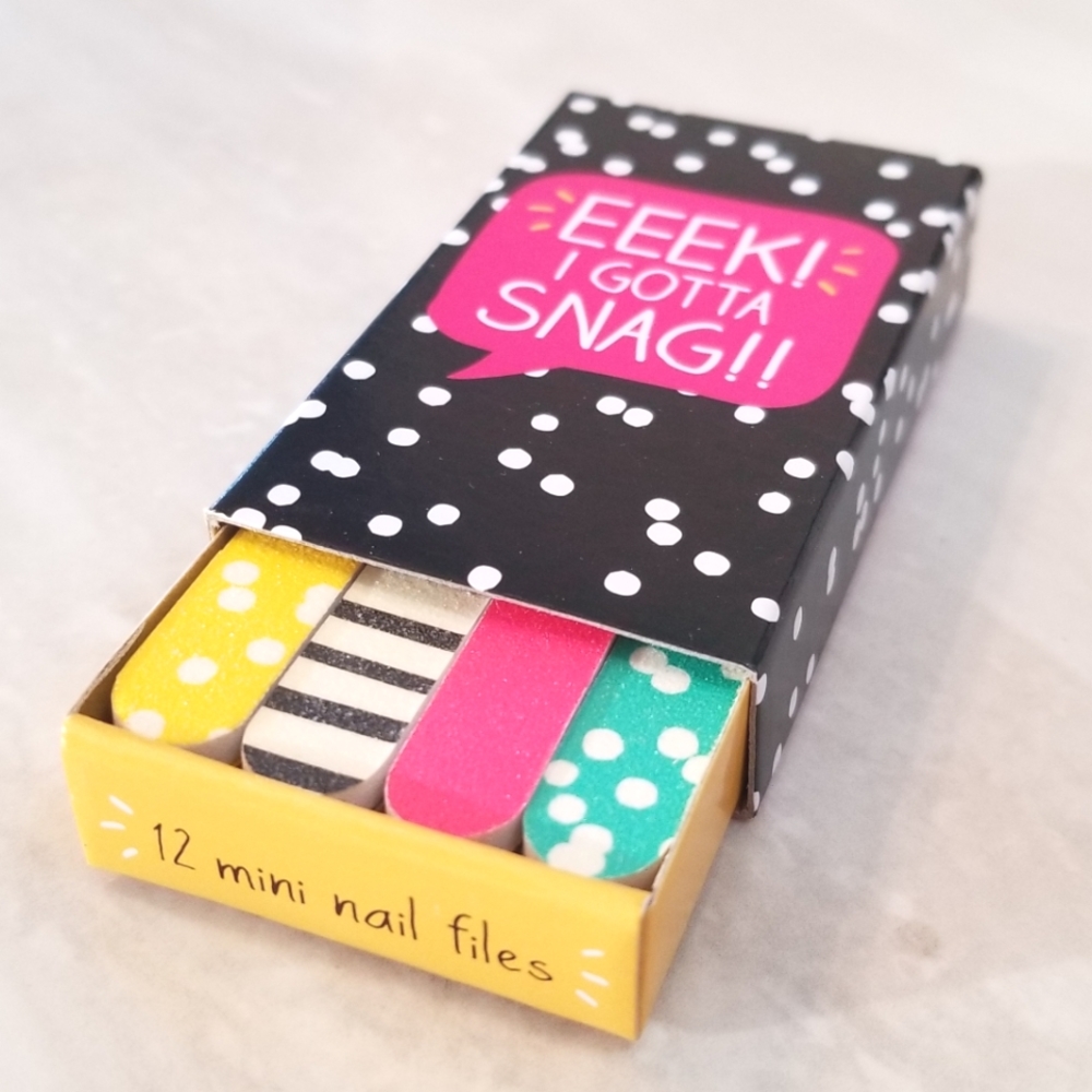 4 Matchbox Nail File Gift Sets - Picture 3 of 6
